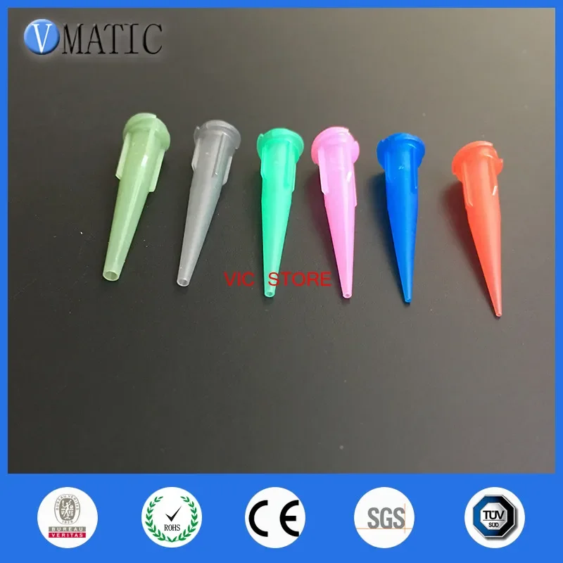 Free Shipping 1000Pcs 14G-25G TT Plastic Dispensing Needle Tips