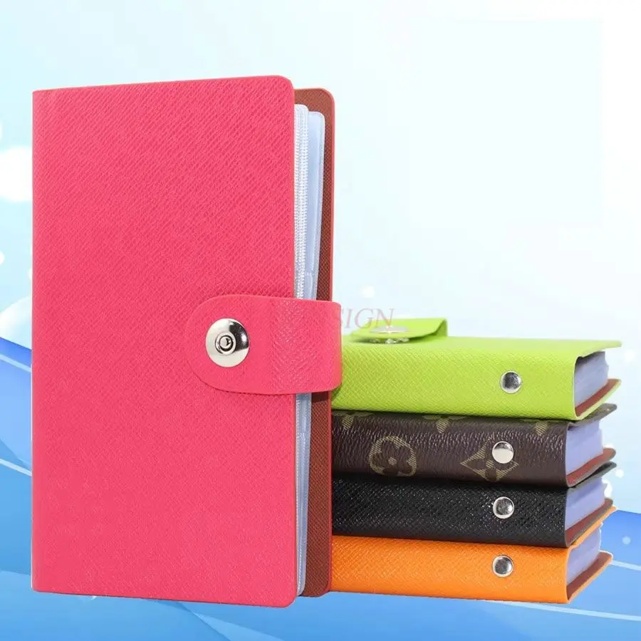 1book Business card holder, fashionable and creative, large capacity business card storage and collection book