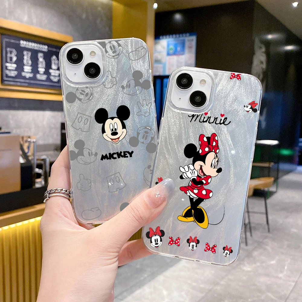 Pretty M-Mickey M-Minnie Mouse Phone Case Cover FOR VIVO Y51 Y51A Y50 Y36 Y35 Y33 Y33T Y30 Y30G Y28 Y27 Y20 Y20G I S 5G