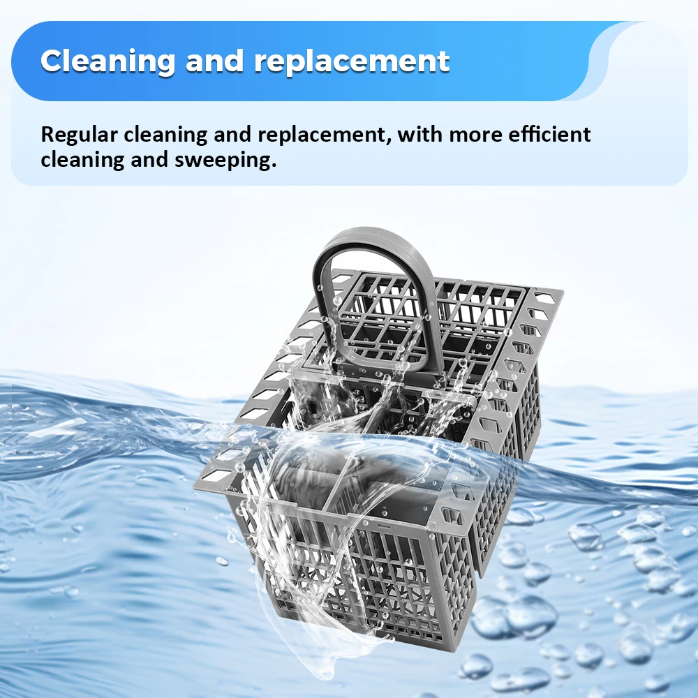 1 قطعة سلة أدوات المائدة غسالة الصحون العالمية ل ميديا/Haier/Maytag لباناسونيك غسالة صحون سكين شوكة سلة التخزين حامل أدوات المائدة