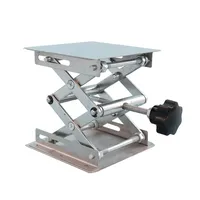Stainless Steel Lifting Table Woodworking Machinery Router Lifter Adjustable Engraving Laboratory Lift Platform Carpentry Tools