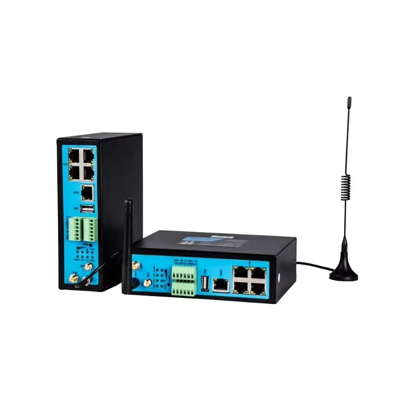 Industrial Wireless Router 4G LTE CAT4 IoT Gateway MQTT Modbus RTU/TCP Ethernet USB DI/DO WIFI Smart Pump Bivocom Manufacturer