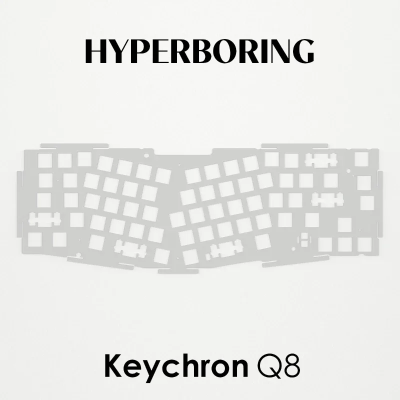 Key  Chron Q8 Mechanical Keyboard Accessories Customized Positioning Boardsound Package Sandwich Cotton Axis Pad DIY for Gamers