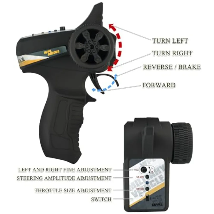 リモコン戦車軍用輸送車両 2.4G クローラーカー RC オフロード陸軍装甲トラック 全地形対応 大人向けおもちゃ