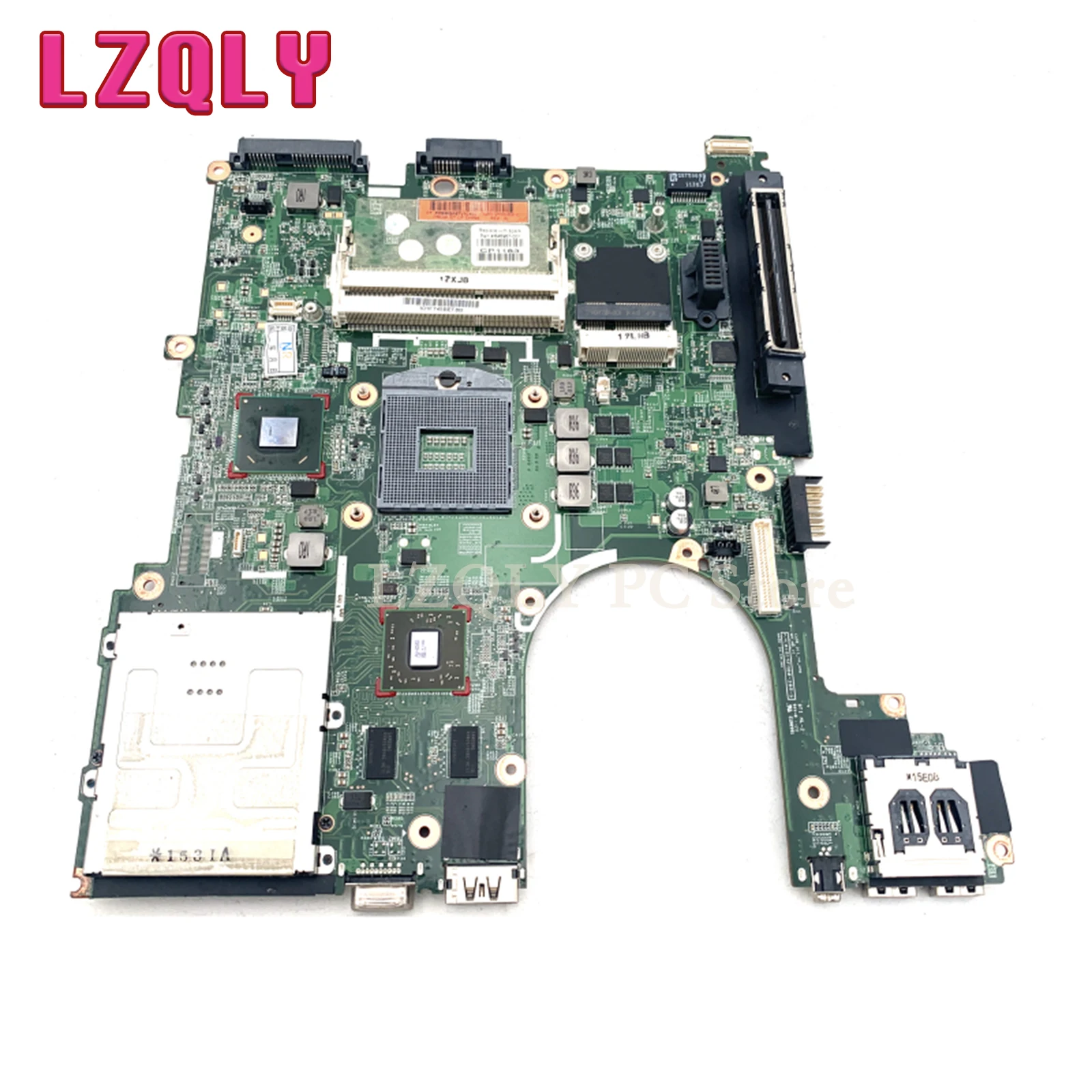 LZQLY para HP EliteBook 8560P 6560B 646967 -001 Placa base para computadora portátil QM67 DDR3 HD 6470M Prueba completa