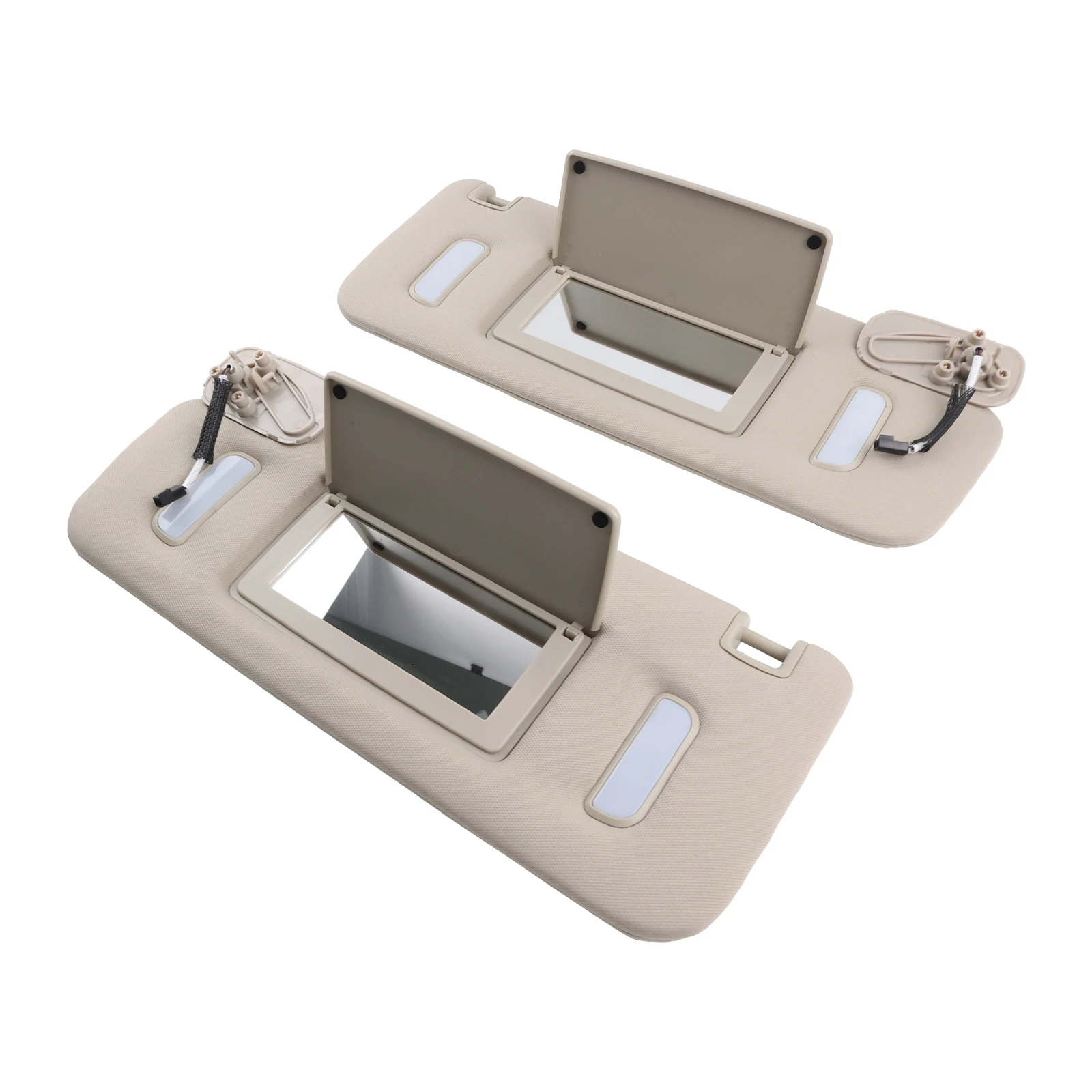 استبدال السائق + حاجب الشمس الجانبي للركاب لـ 2007-2014 تشيفي سوبربان 1500 2500 تاهو جي إم سي سييرا يوكون XL كاديلاك