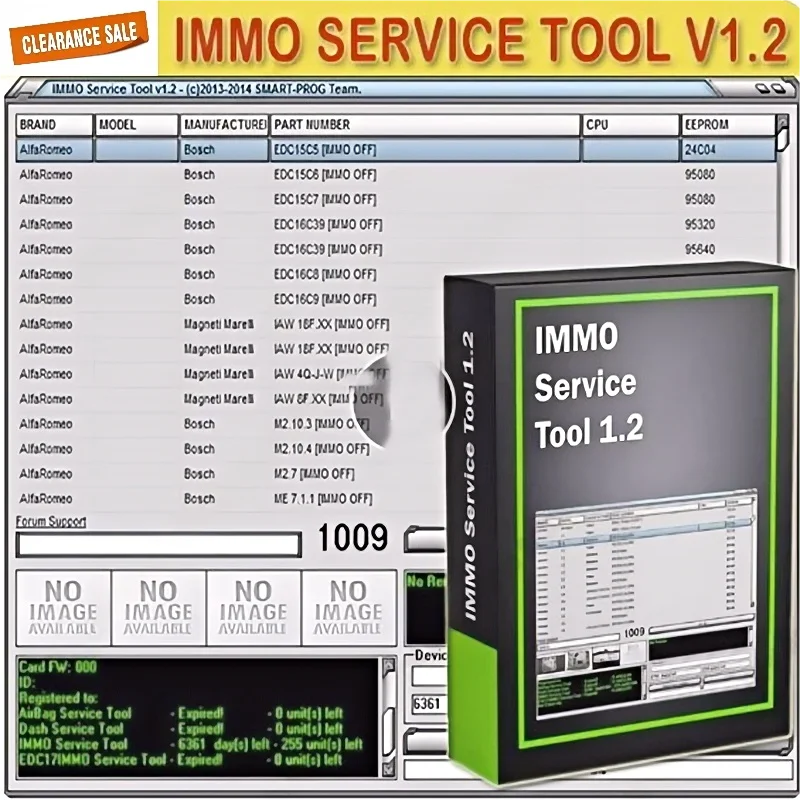 

Newest EDC IMMO SERVICE TOOL V1.2 Car Repair Software PIN CODE Immo Off CALCULATOR BSI VDO DASHBOARD 2017 For Au-di B-MW