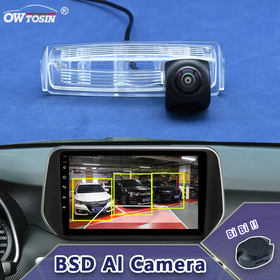 

ADAS AHD 1080P AI Car Vehicle View Camera For Mitsubishi Pajero Sport MK2 2014 2015 2016 BSD Blind Spot Radar Alarm Monitor