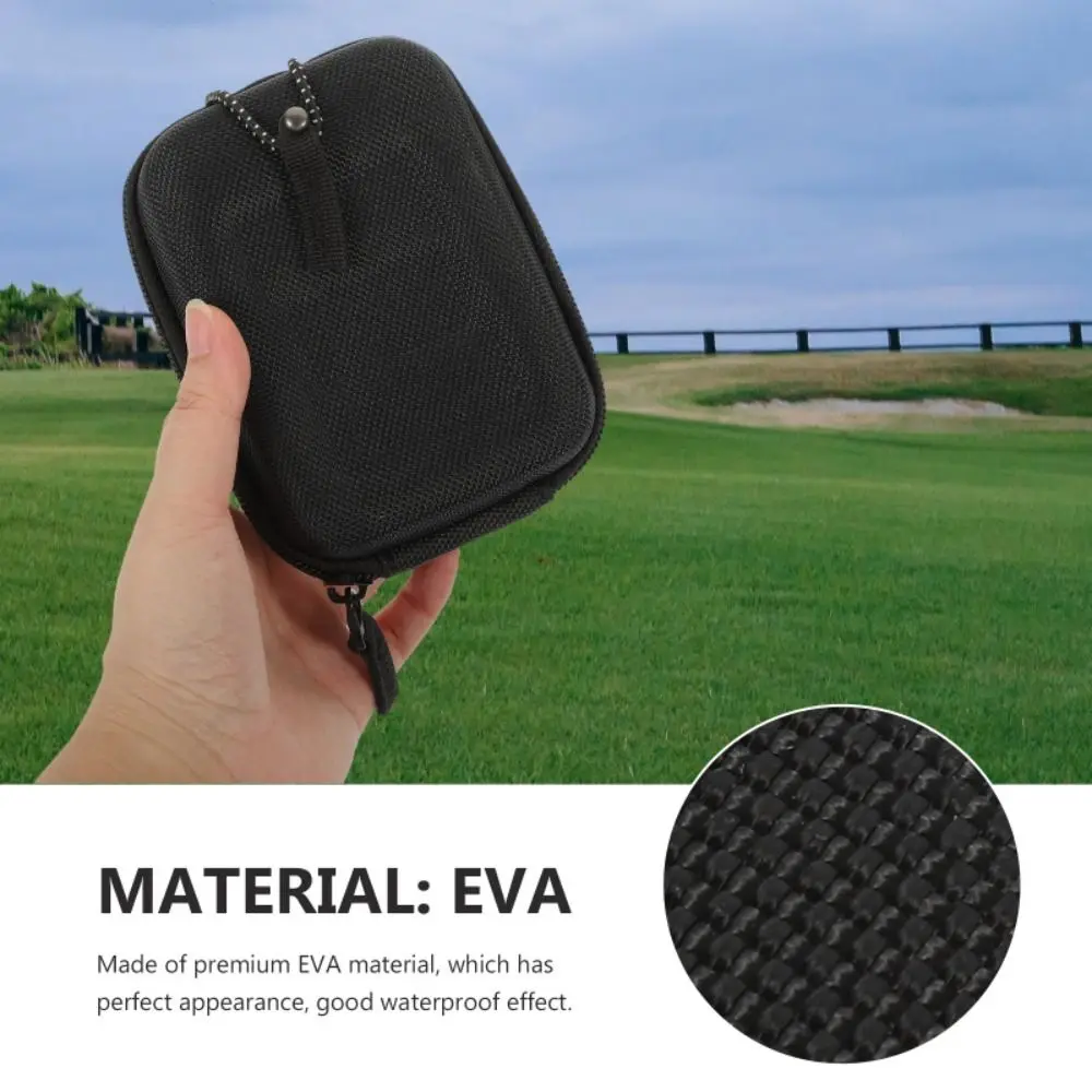 Waist Pouch Wear-resistant Golf Distance Meter Case Shockproof Crush-proof Golf Rangefinder Bag Solid Eva Gifts