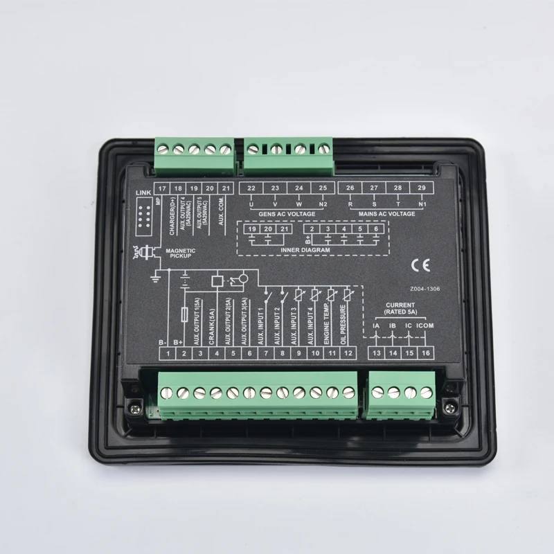 Imagem -03 - Controlador Inteligente Gen Controller Conjunto Gerador Diesel Único de Início Automático Hgm410n Hgm410