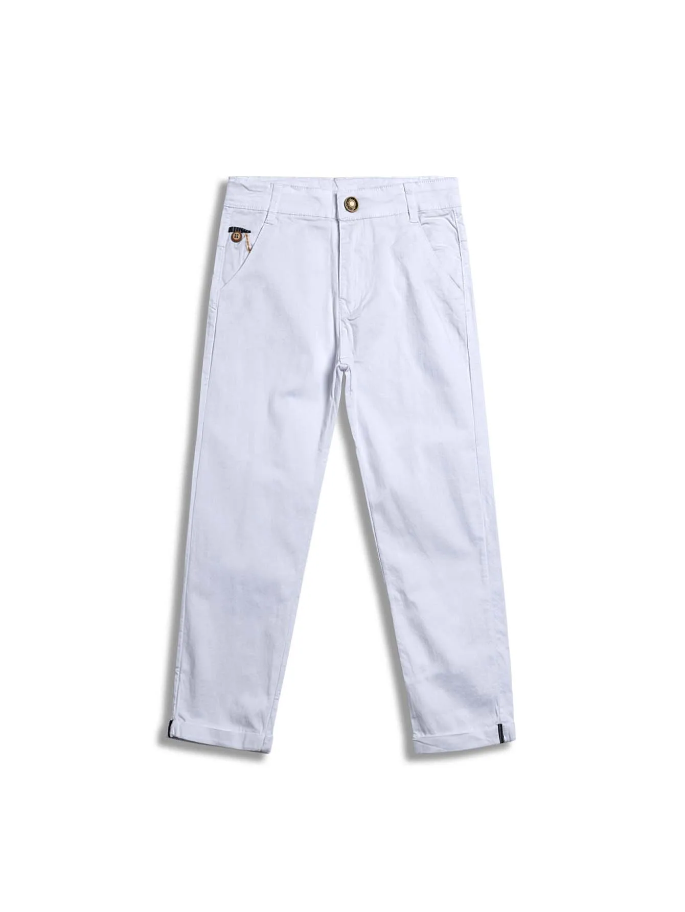 2024 Summer Boys Casual Pants 7-14 Years Solid  Trousers Kids Fashion Clothes white pants