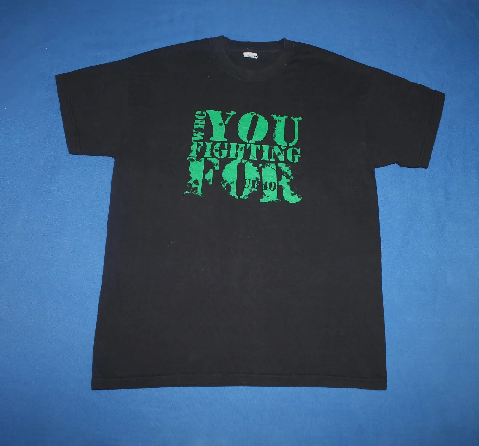 تي شيرت 2006 UB40 من القتال من أجل؟ تي شيرت Tour Reggae Band للرجال مقاس متوسط #1