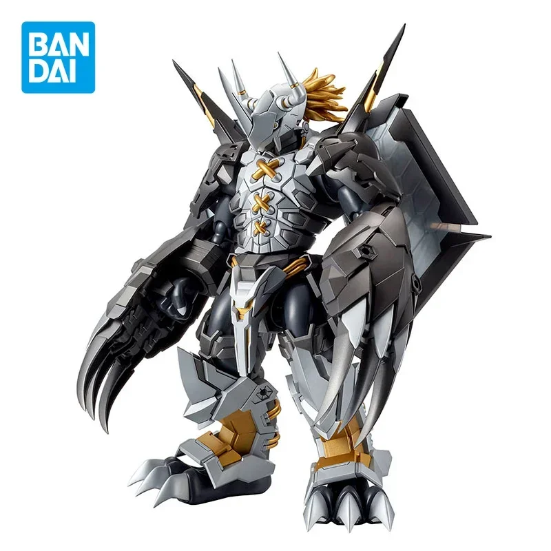 

Bandai Digimon Adventure Assembled Model Figure Figure-rise Black War Greymon Anime Characters Birthday Gift Children's Toys