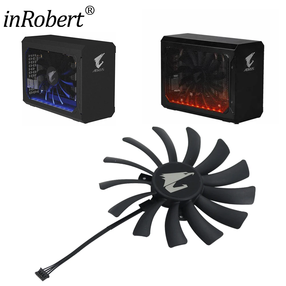 Video Card Fan Replacement For Gigabyte AORUS GTX 1080 RTX 2070 GAMING BOX 130MM PLD10010B12HH GTX1080 RTX2070 Graphics Card Fan