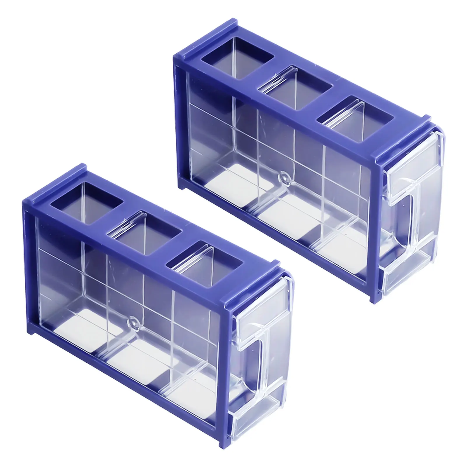 Container Storage Box Hardware Hardware Parts PE Storage Boxes Thicken Toolbox 140*85*40mm Blue Component Screws Crafts