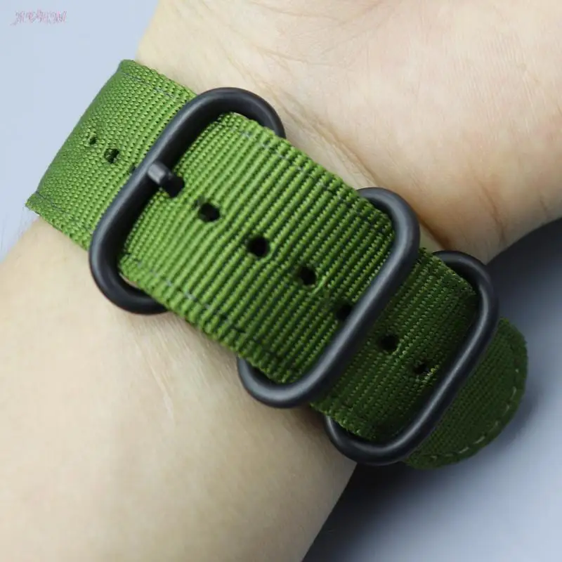 Nylon Canvas Watch Strap for Casio G-SHOCK GM-110 GM-2100 GA-900 GM-5600 GA-110 GA-2100 Men Weave Ring Buckle Band Bracelet