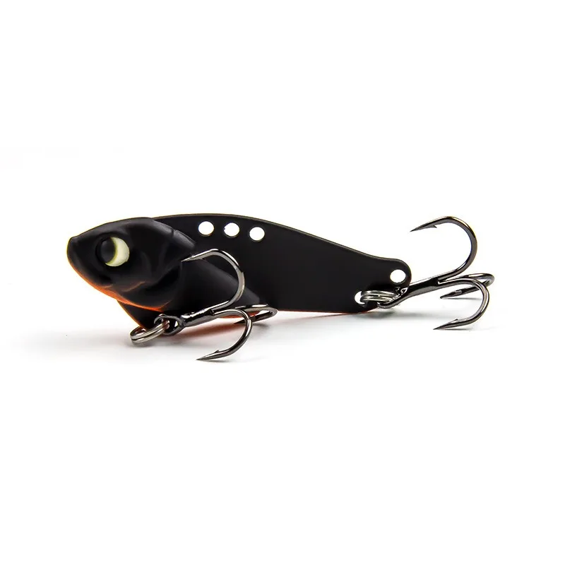 Métal Vib 5/8/12/17/23g lame leurre Wobblers pêche pour sans lèvres cuillère vibrante coulant appâts artificiels perche de bar