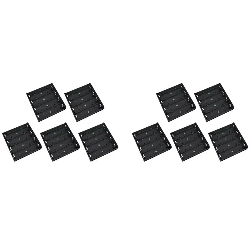 Stylish-10PCS 4X 21700 Battery Holder Storage Box Case ABS Fireproof Power Bank Cases Slot Batteries Container With Shrapnel