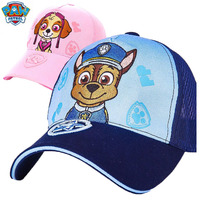 Genuine PAW Patrol Children's baseball Hats Cotton Cute Caps Headgear Chase Skye Print Party Kids Summer Hat Children Gift