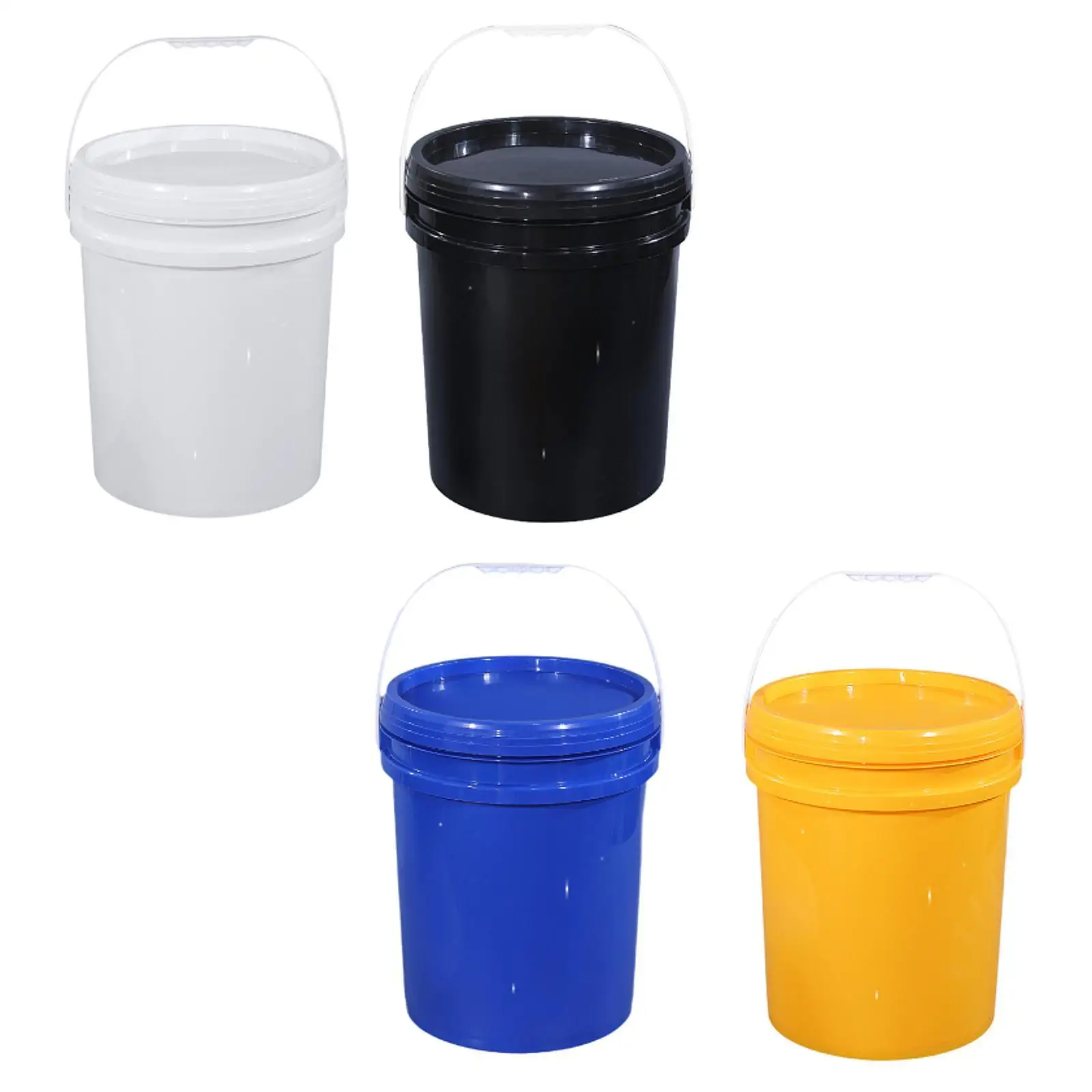 Food Storage Bucket for Paint Water Art Crafts Projects Home Improvement 25L