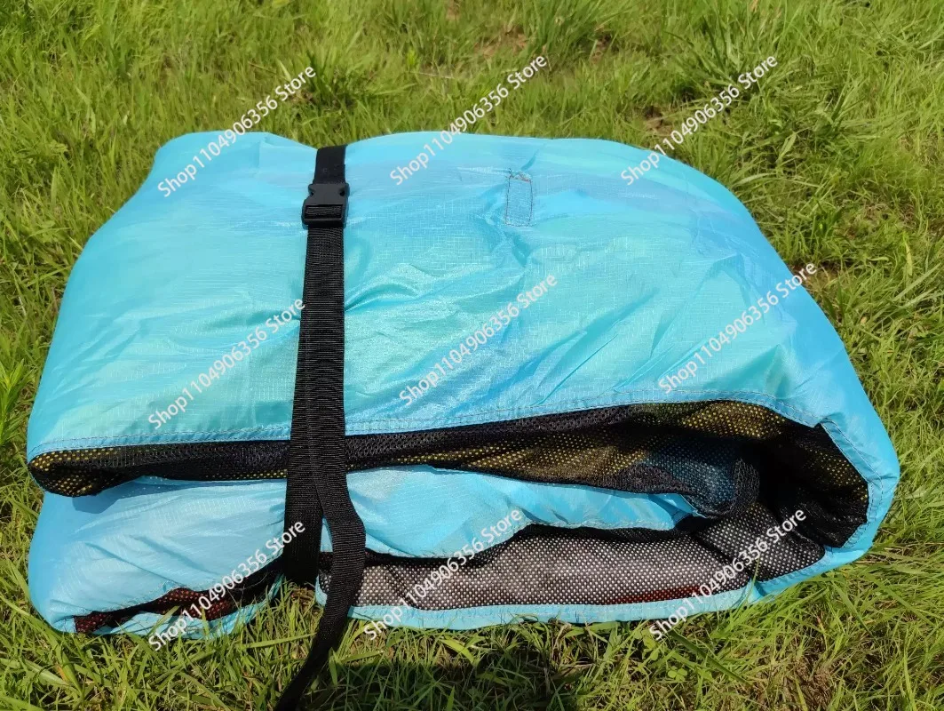 Compression Tube Stuff Sack for Paraglider, Lightweight Long Folding Storage Bag for Paragliding Canopy and Gear