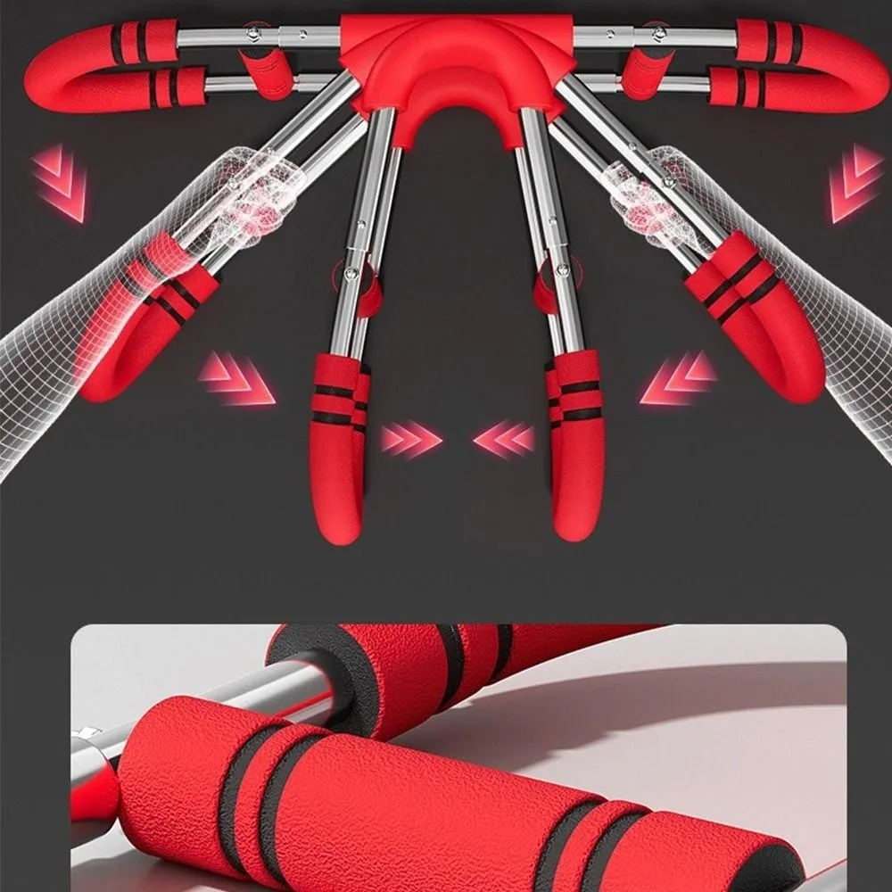 U-Shaped U-shaped Arm Exerciser 3 Adjustable Levels Stability Wrist Strength Trainer to Train Arm Strength Multi-Function