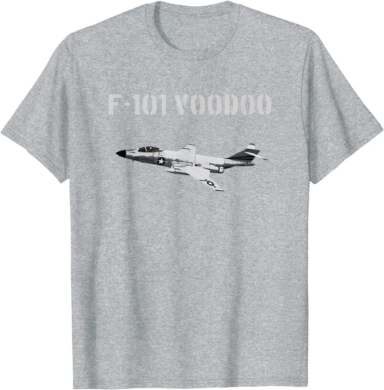 F-101 VOODOO T SHIRT Jet Fighter Plane Men T-Shirt Short Sleeve Casual 100% Cotton O-Neck Summer Tees