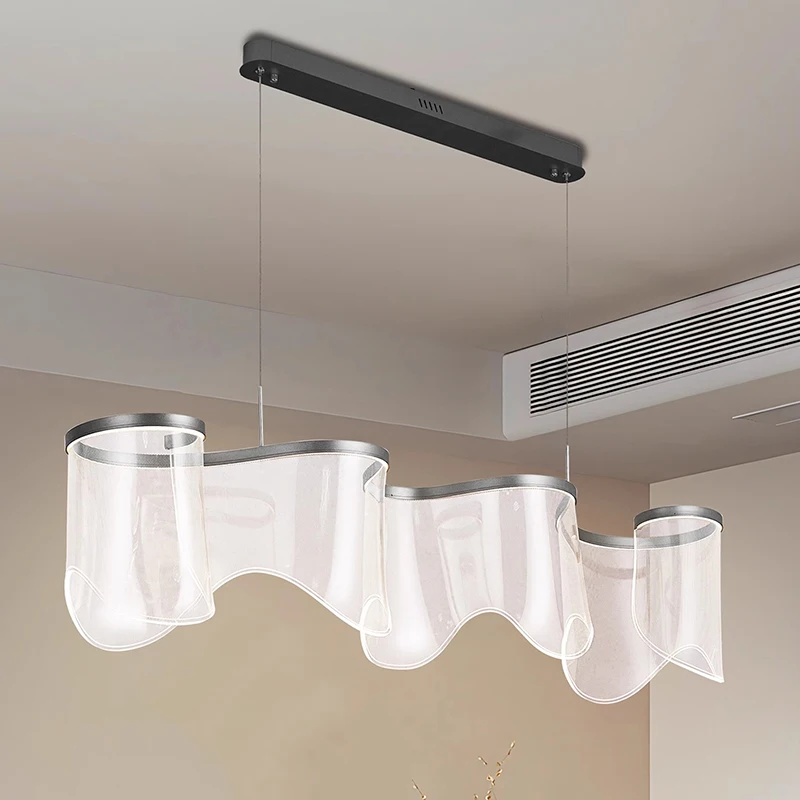 

Современная светодиодная подвесная люстра-кольцо для дома, декоративное освещение для гостиной, столовой, внутреннего освещения, подвесной светильник