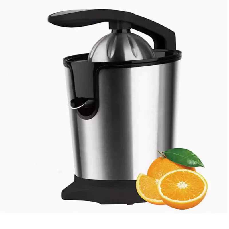 

VEVOR Electric Citrus Juicer Orange Juice Squeezer with Two Size Juicing Cones 300W Stainless Steel Orange Juice Maker