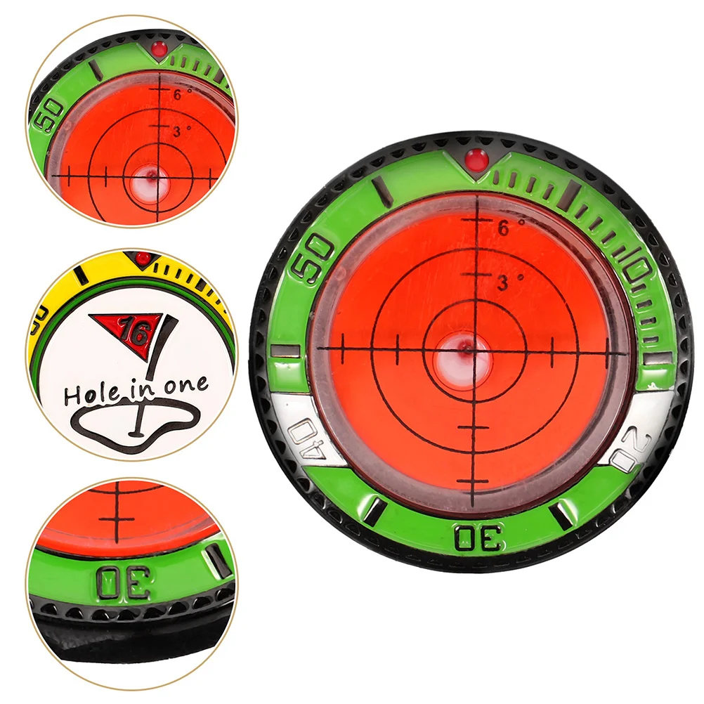 2 قطعة علامات كرة جولف صديقة للبيئة سهلة الاستخدام وقابلة للاستبدال لوازم خارجية كرات جولف علامة علامات الموضع