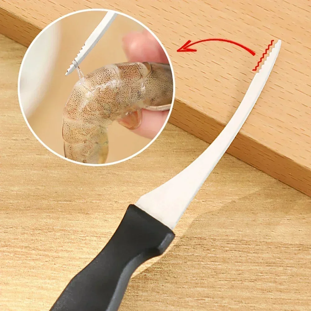 Shrimp Line Cleaner Go  Wire Knife Cleaning  Intestines Cutting Knife Open  Back Kitchen Tool fish cleaning tools