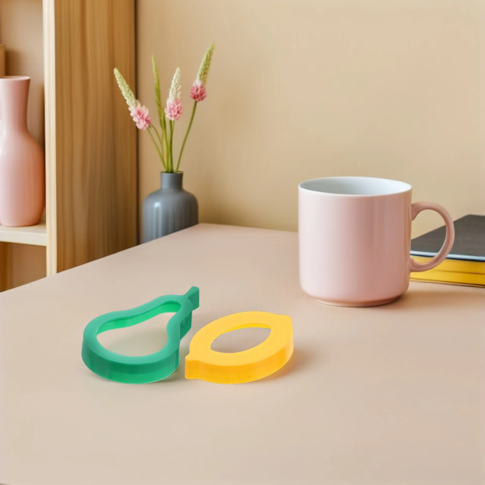 Set di 1: Stampi per Pasta Modellabile per Bambini - Forme Vivaci in Plastica per Creazioni in Argilla - Set di Strumenti per Modellare Frutta che Migliorano la Motricità