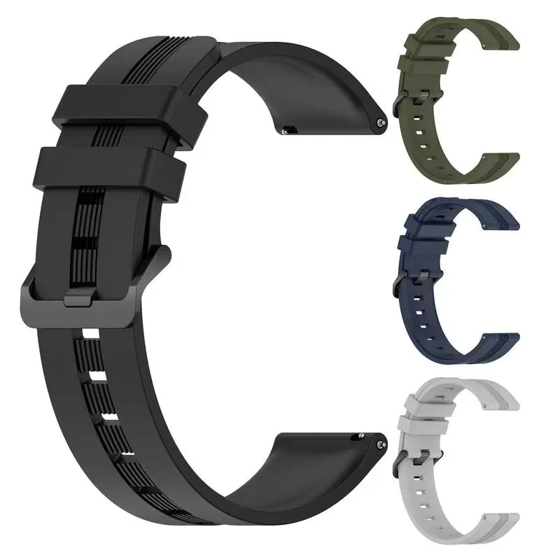 20mm Watch Strap Forhuawei Watch GT 3 SE Soft Silicone Wristband Bracelet Replacement Wrist Multi-color Fashion Watch Strap