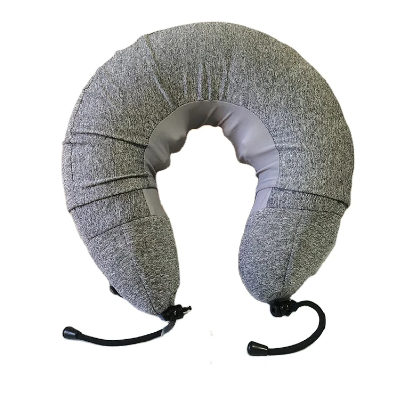 Customization wholesale electric rechargeable heated headrest massage neck support U-shaped pillow