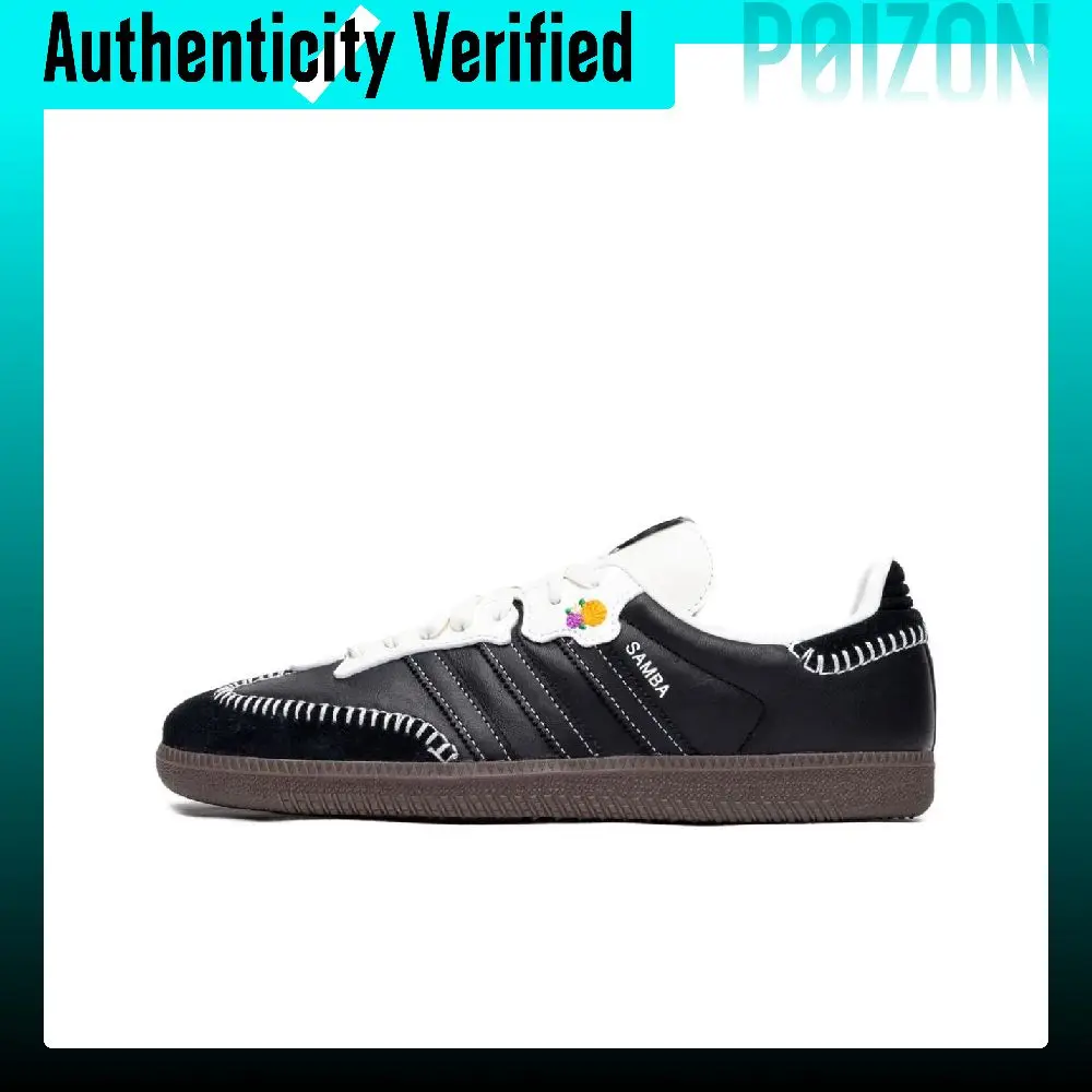 Adidas Originals SAMBA OG German Army Trainers Unisex Low-top Black/White JI3932