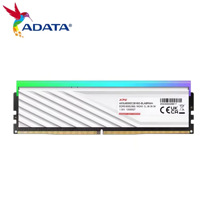 Módulo de memória RAM ADATA XPG DDR5 RGB 6000MHz 16GB 32GB Módulo DRAM de desktop