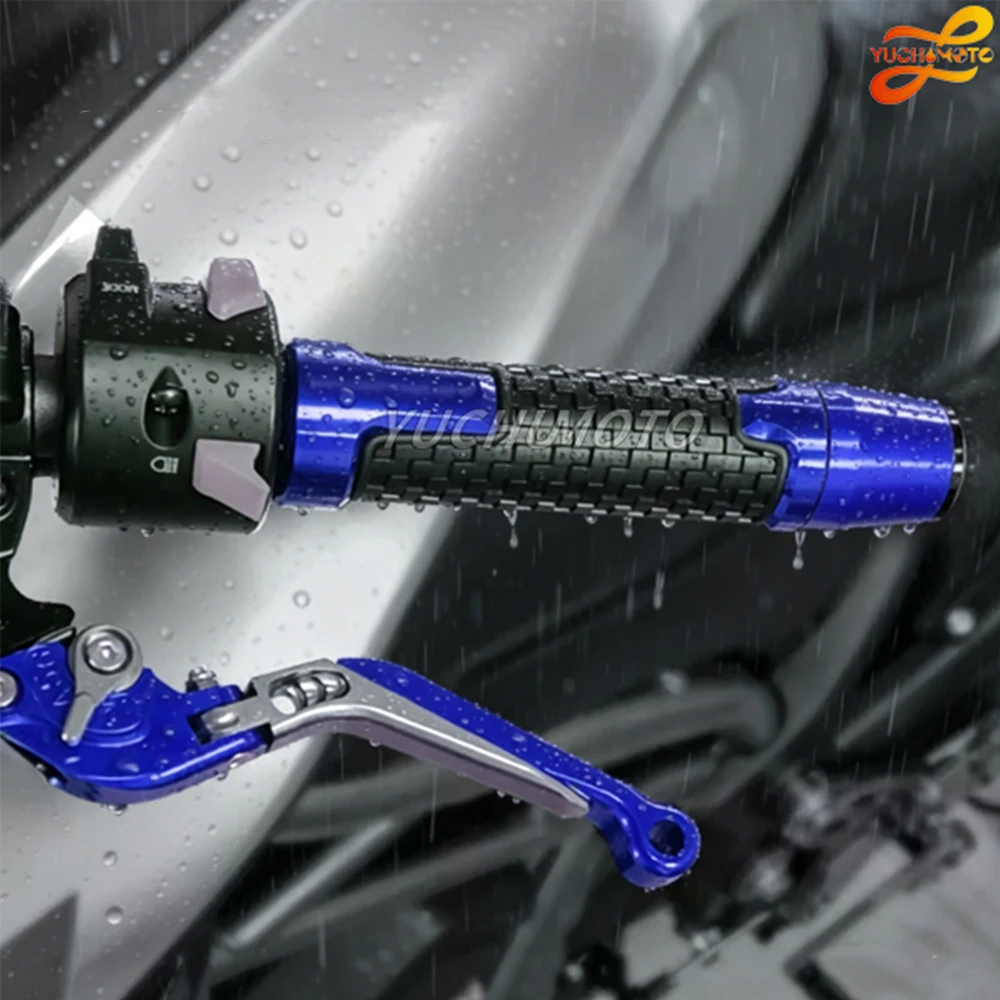 For YAMAHA YZF R3 YZFR3 2015-2024 YZF-R3 Motorcycle Accessories Folding Brake Clutch Levers Handlebar Grips Handle Lever view 6