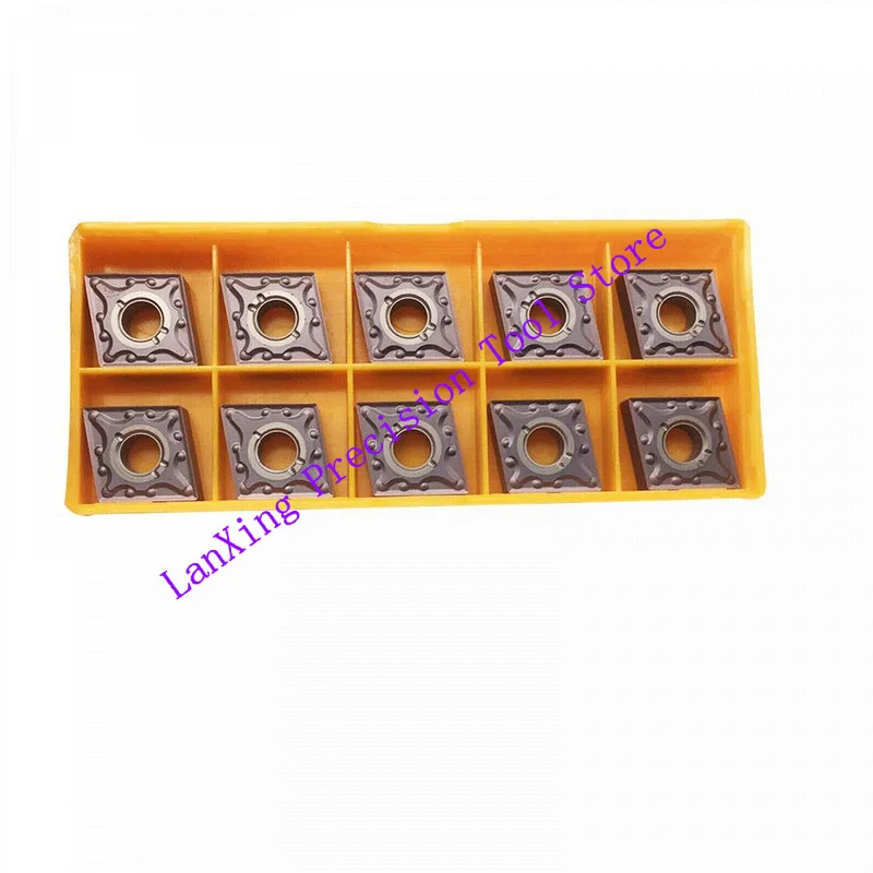 10PCS CNMG431 CNMG120404 Carbide Turning Inserts S16Q MCLNR12 Boring Bar Holder 5/8 inch x inch Multilayer Coated