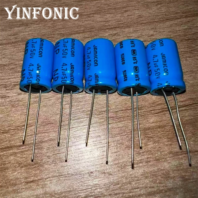 5 قطعة/50 قطعة Jamicon 50V4.7uF NK سلسلة 12.5x20 مللي متر 85 ° C 4.7 فائق التوهج/50 فولت الألومنيوم مُكثَّف كهربائيًا #2