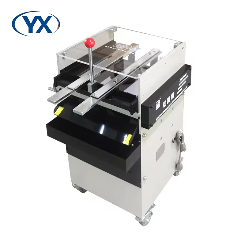 

Горячая продажа Регулируемый станок для резки печатных плат YX250E для длинных компонентов