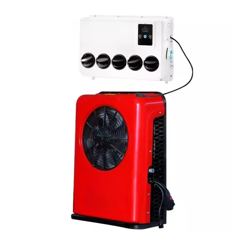 Minisplit Air Conditioner Caravan Truck 24v 12v Rv Parking Air Conditioner 12 Volt 24v Truck Air Conditioner for Volvo Trucks