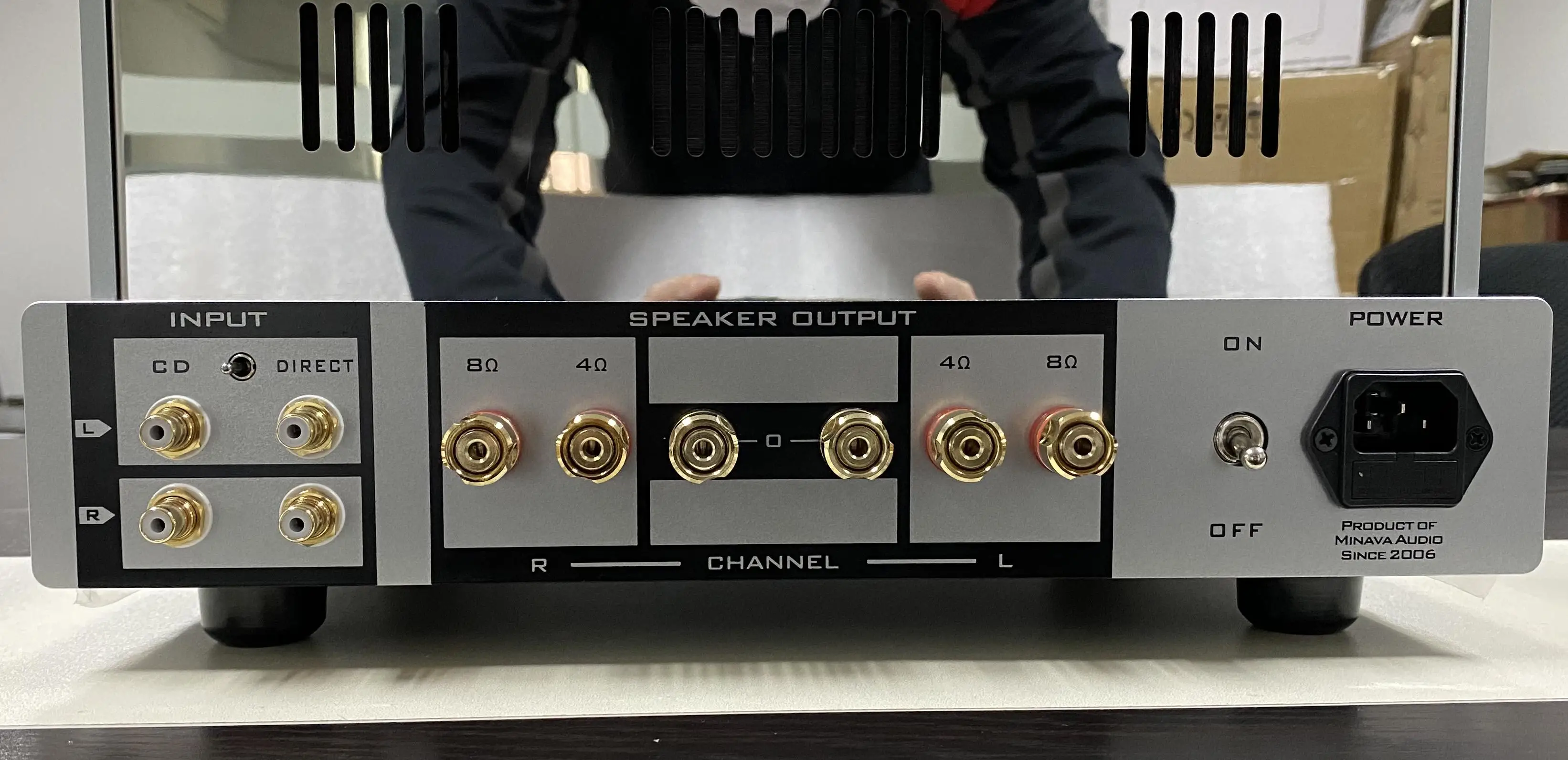 

Minava Audio 50W*2 KT88 push-pull tube amplifier (KT88 combined machine + pure power stage, 20Hz ~ 20KHz (-1dB)