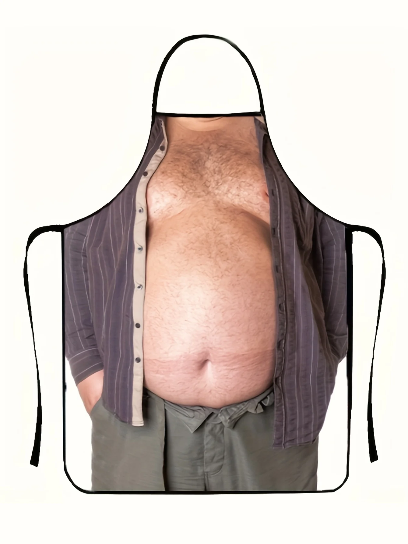 1pc Fashion Men'S Apron Beer Belly Party Funny Apron