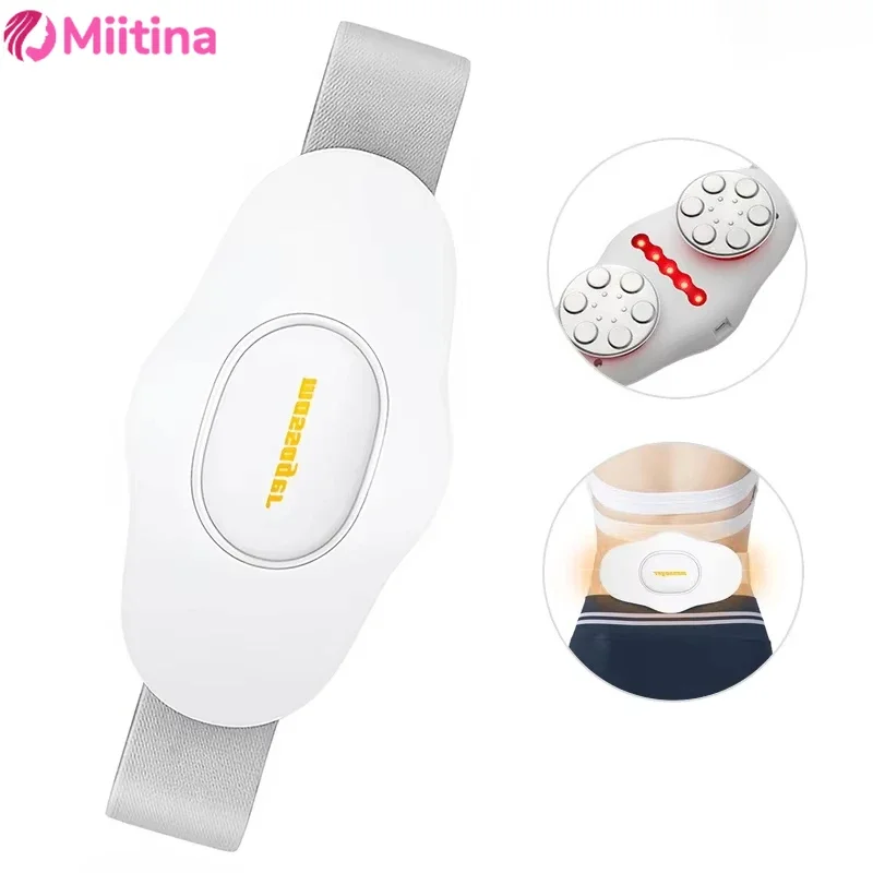 

Waist Massager Wireless Intelligence Heating Warm Palace Relief Abdomen Pain Massage Muscle Relaxation Massage Belt Relieve Pain