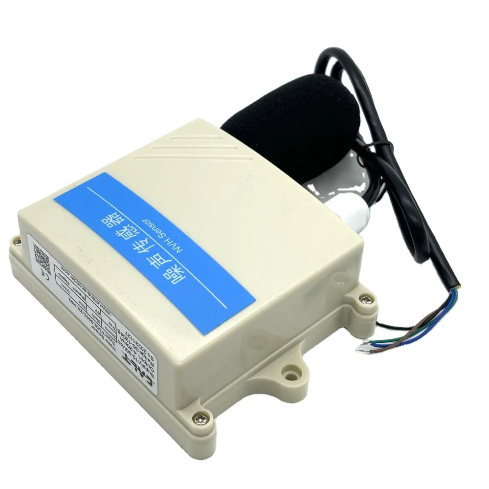 Noise Sensor High Precision Factory Noise Dust Decibel Meter Transmitter 4-20ma Output VMS-3002-ZS-N02