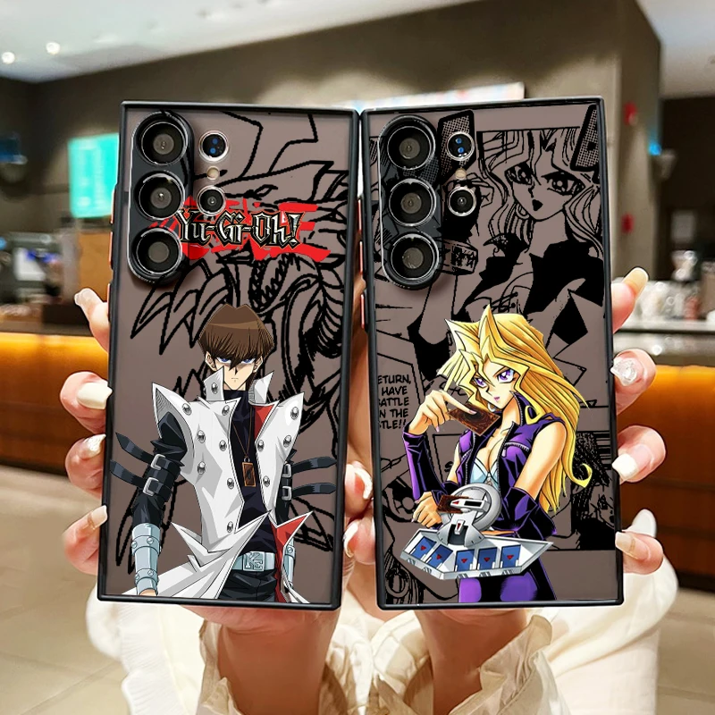 D-Duel M-Monsters Fashion Cool Frosted Translucent For Samsung Galaxy S24 S23 S22 S21 S20 FE S10 S9 S8 Plus Ultra Pro 5G Cover