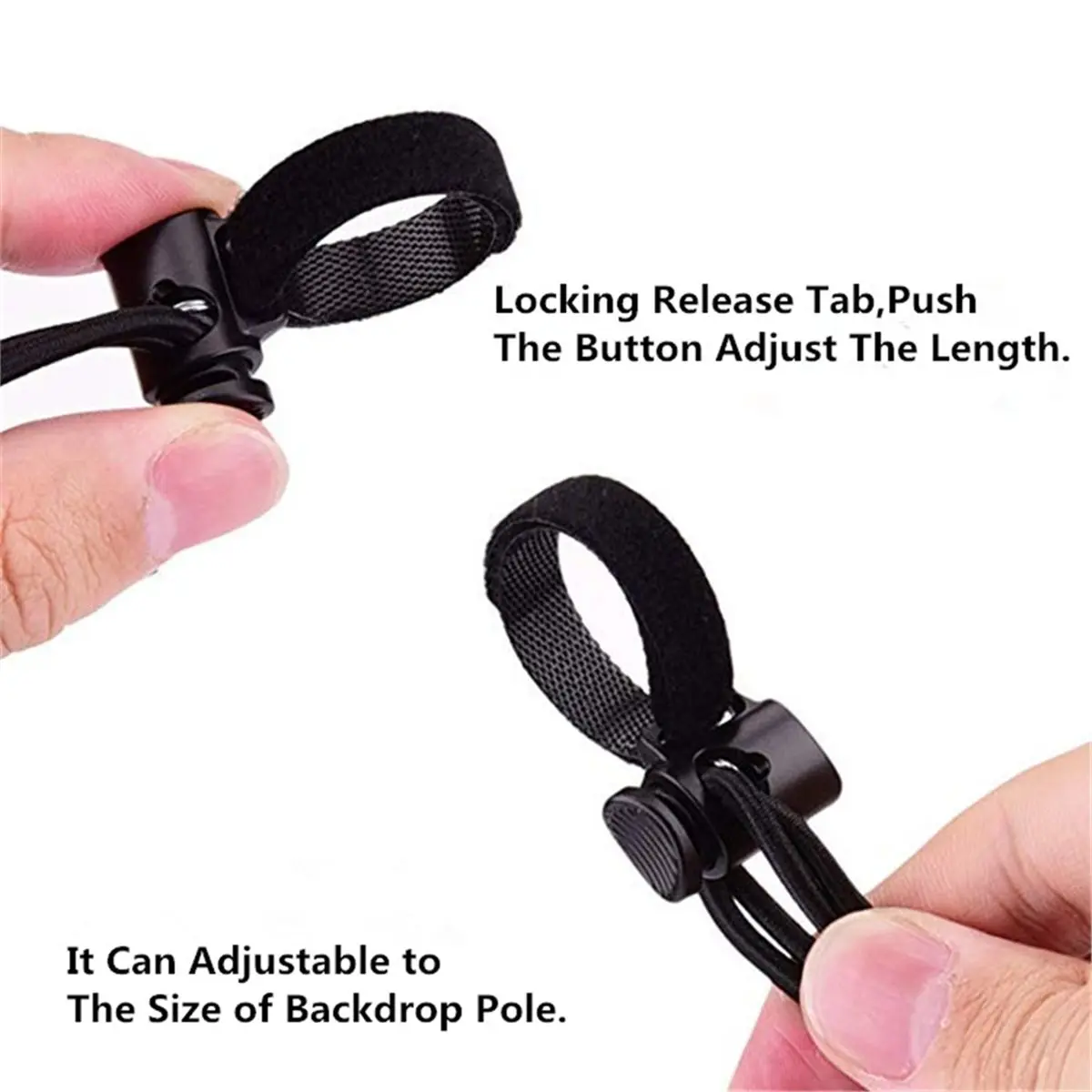 COFA 12pc Heavy Duty Spring Clamps Backdrop Clips Kit Adjustable Elastic Clamps Holders for Video Studio Background