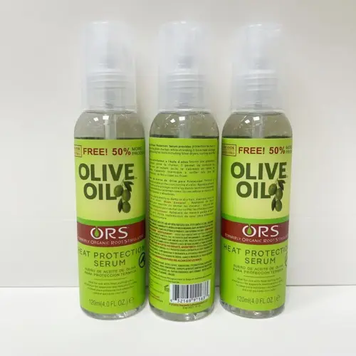 Suero pulidor de pelo de aceite de oliva ORS de 120ml, reparación para cabello seco y dañado, tratamiento para reparación y Color de puntas abiertas