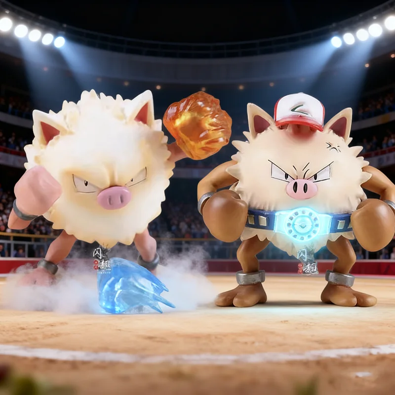 Pokemon modelo Anime Primeape figura de acción Manga colección de figuras muñeca ornamento Figuras juguetes periféricos GK estatua regalo para niños