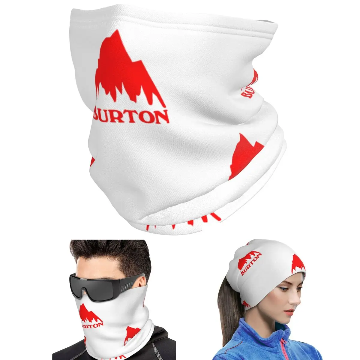 Burton Snowboard Sportive Bandana Neck Cover Printed Magic Scarf Hiking Fishing Headwear For Men Women Adult Washable